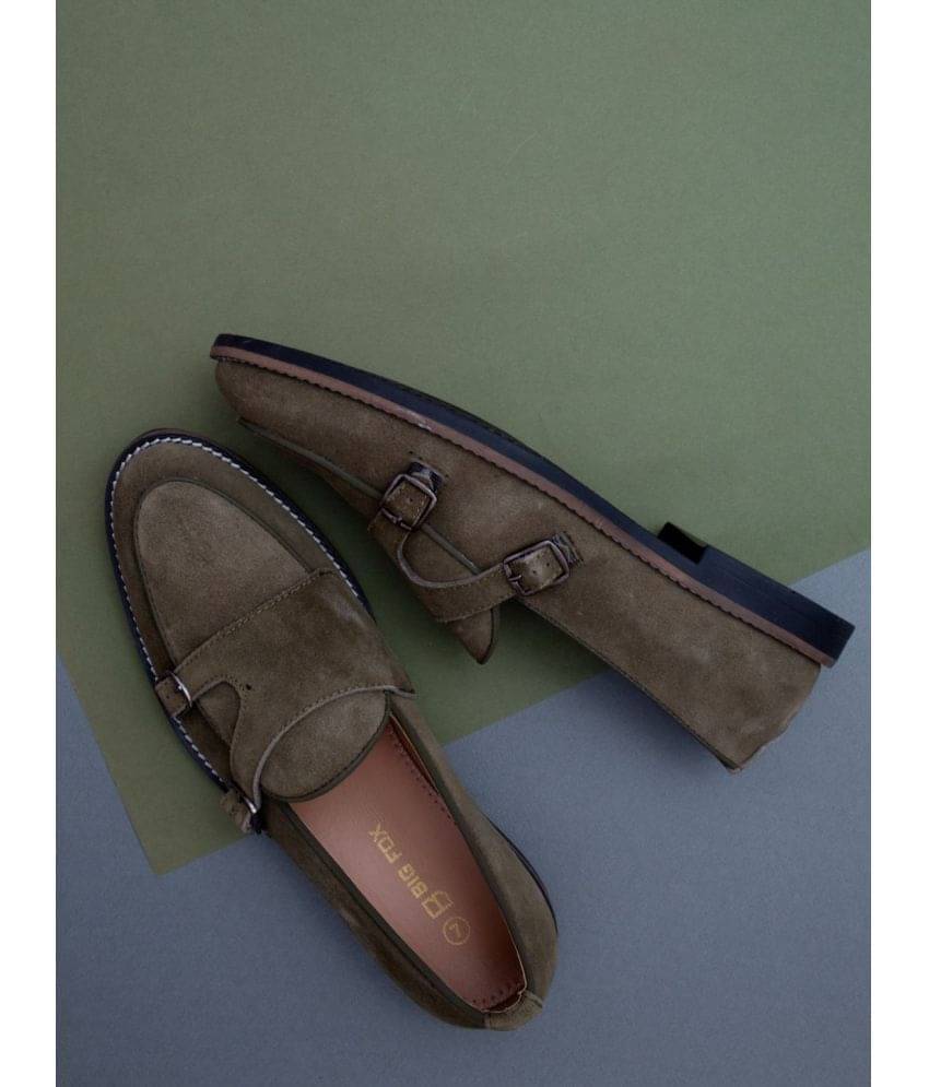 Big Fox Olive Men's Slip on Big Fox Olive Men's Slip on