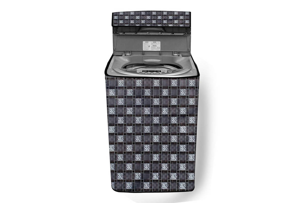 CASA FURNISHING Top Load Washing Machine Cover Compatiable For 7 kg - Grey     			CASA FURNISHING Top Load Washing Machine Cover Compatiable For 7 kg - Grey