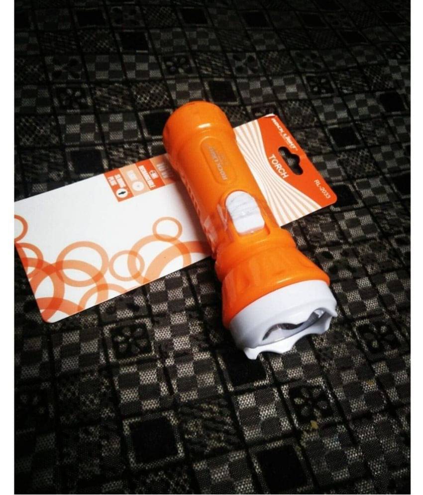 CHARKEE - 10W Rechargeable Flashlight Torch ( Pack of 1 ) CHARKEE - 10W Rechargeable Flashlight Torch ( Pack of 1 )