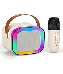 CHARKEE Bluetooth Speak mic Wireless Karaoke Players