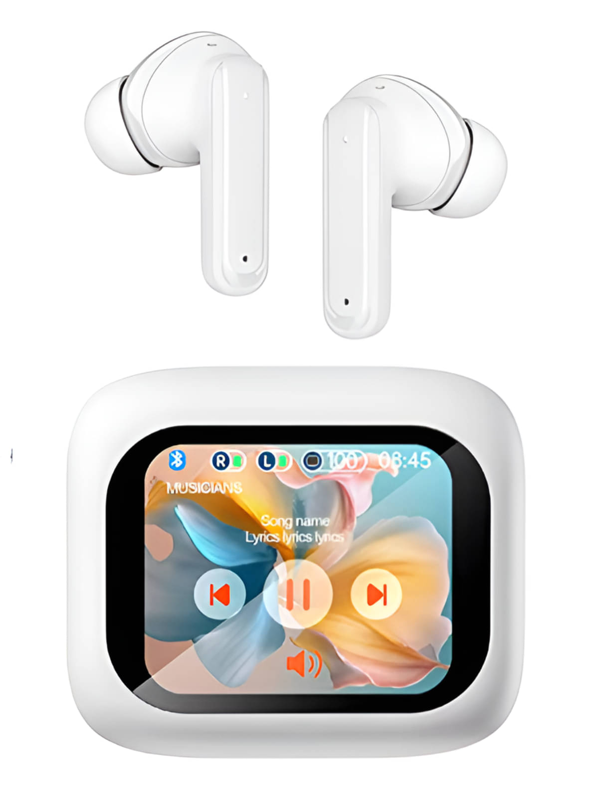 COREGENIX GENPODS PRO Bluetooth True Wireless (TWS) In Ear 32 Hours Playback Active Noise cancellation IPX4(Splash & Sweat Proof) White COREGENIX GENPODS PRO Bluetooth True Wireless (TWS) In Ear 32 Hours Playback Active Noise cancellation IPX4(Splash & Sweat Proof) White