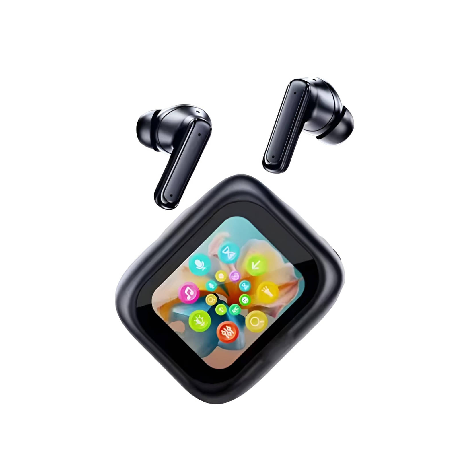     			COREGENIX GENPODS PRO Bluetooth True Wireless (TWS) In Ear 32 Hours Playback Active Noise cancellation IPX4(Splash & Sweat Proof) Black