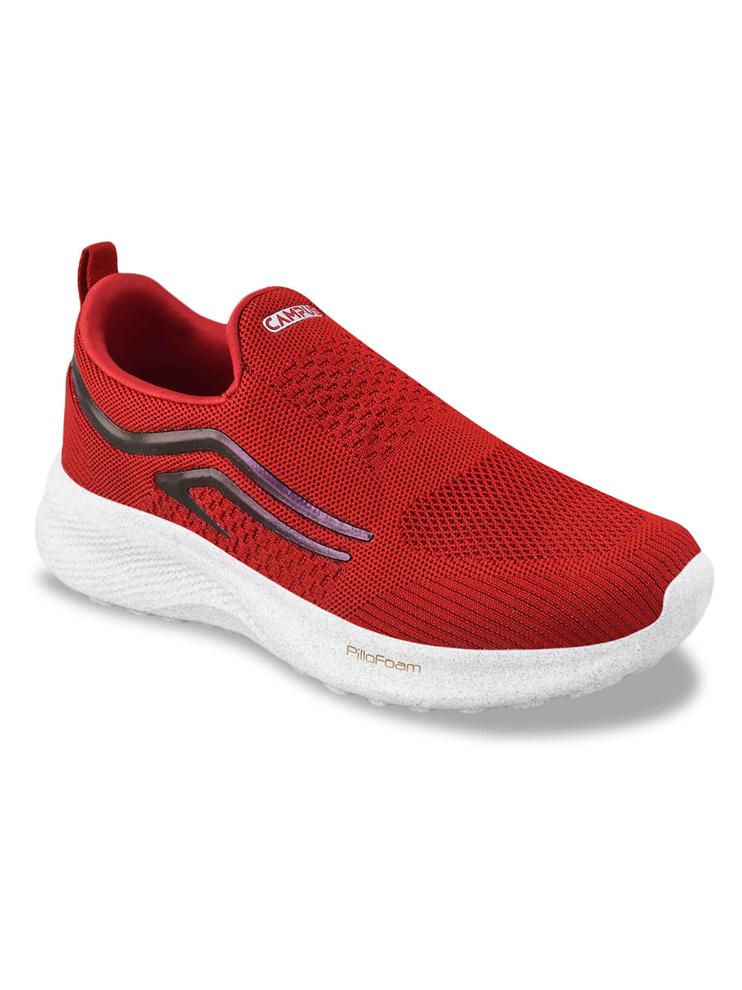 Campus CAMP-ICEBERG Red Men's Slip-on Shoes - Casual Shoes | Buy online on ZillyBuy