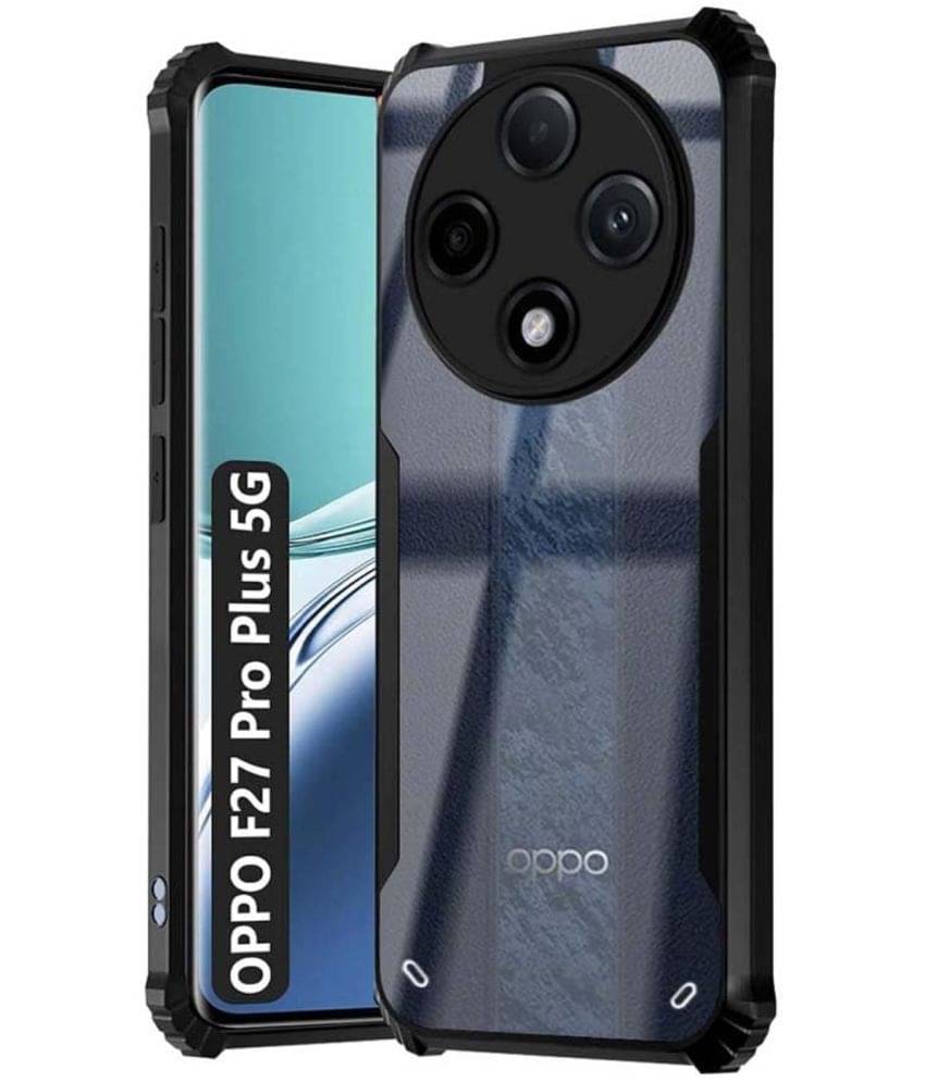 Case Vault Covers Shock Proof Case Compatible For Polycarbonate Oppo F27 Pro Plus 5G ( Pack of 1 ) Case Vault Covers Shock Proof Case Compatible For Polycarbonate Oppo F27 Pro Plus 5G ( Pack of 1 )