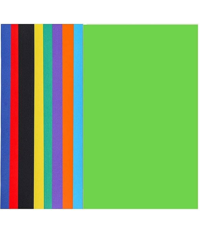 ECLET 40 pcs Color A4 Medium Size Sheets (10 Sheets Each Color) Art and Craft Paper Double Sided Colored set 231 ECLET 40 pcs Color A4 Medium Size Sheets (10 Sheets Each Color) Art and Craft Paper Double Sided Colored set 231