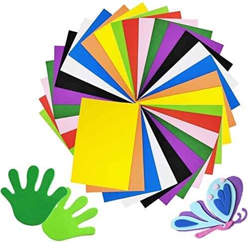 ECLET 40 pcs Color A4 Medium Size Sheets (10 Sheets Each Color) Art and Craft Paper Double Sided Colored set 289 ECLET 40 pcs Color A4 Medium Size Sheets (10 Sheets Each Color) Art and Craft Paper Double Sided Colored set 289