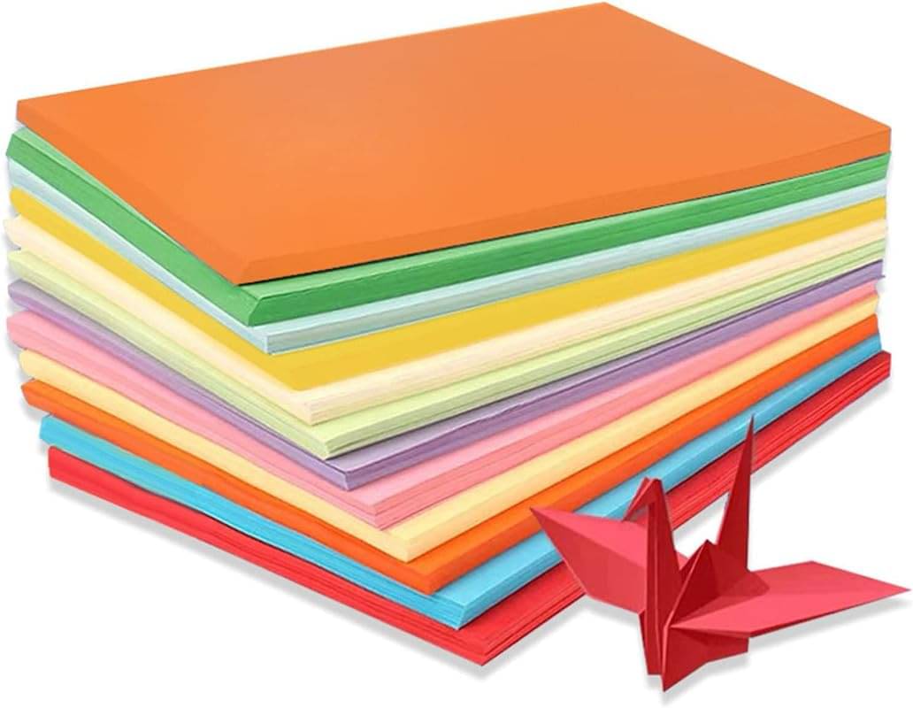 ECLET 40 pcs Color A4 Medium Size Sheets (10 Sheets Each Color) Art and Craft Paper Double Sided Colored set 97 ECLET 40 pcs Color A4 Medium Size Sheets (10 Sheets Each Color) Art and Craft Paper Double Sided Colored set 97