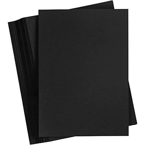 ECLET A4 Color Paper (100 Sheets)90 GSM (Black, Pack of 100) ECLET A4 Color Paper (100 Sheets)90 GSM (Black, Pack of 100)