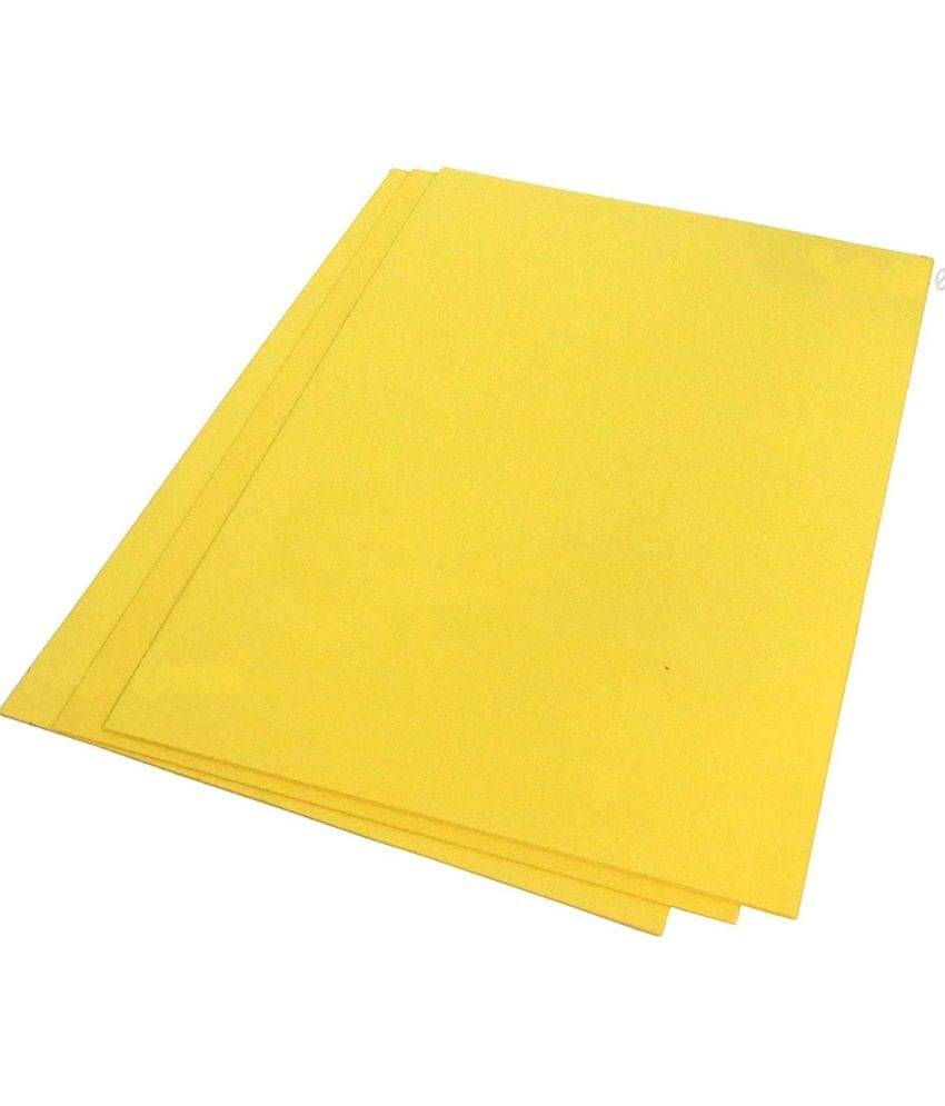     			Eclet 40  Sheets Yellow Cardstock Paper, Thick and Smooth A4 Card Stock Perfect for Invitations, DIY Cards, Arts and Crafts
