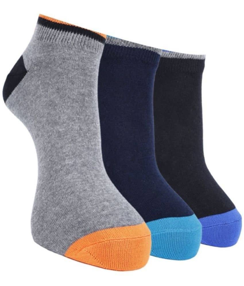 Force NXT Cotton Blend Men's Colorblock Multicolor Low Cut Socks ( Pack of 3 ) - Socks | Buy online on ZillyBuy