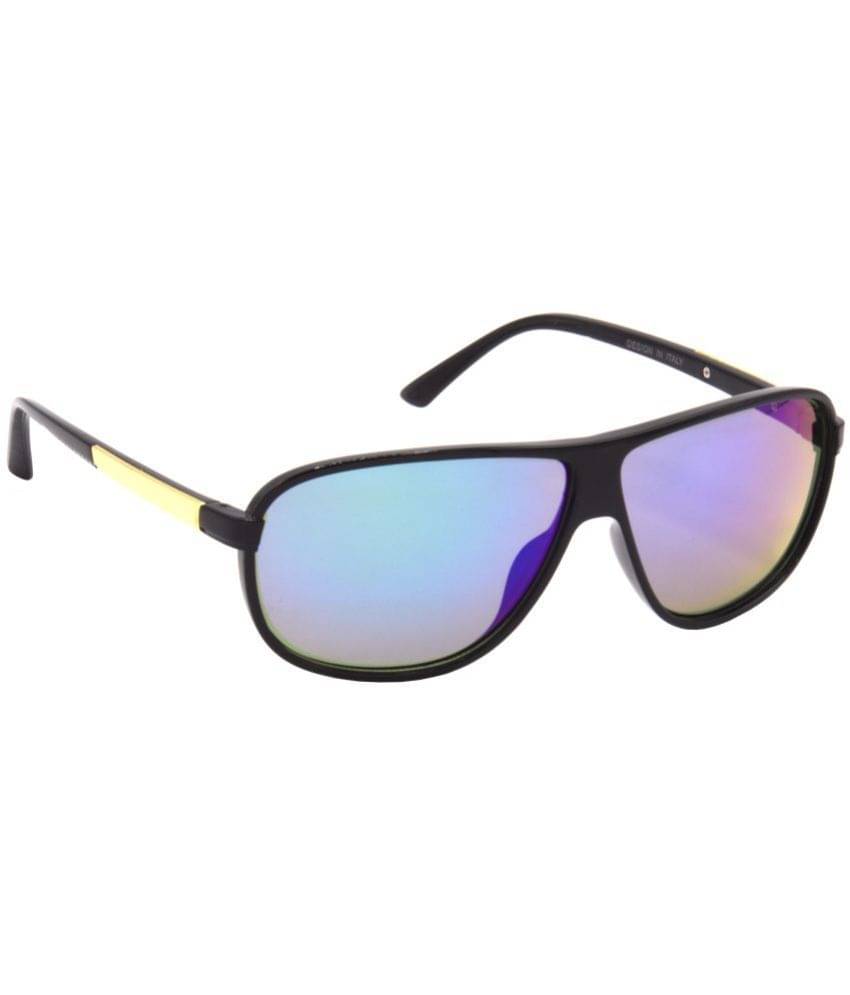 Hrinkar Black Rectangular Sunglasses ( Pack of 1 ) Hrinkar Black Rectangular Sunglasses ( Pack of 1 )