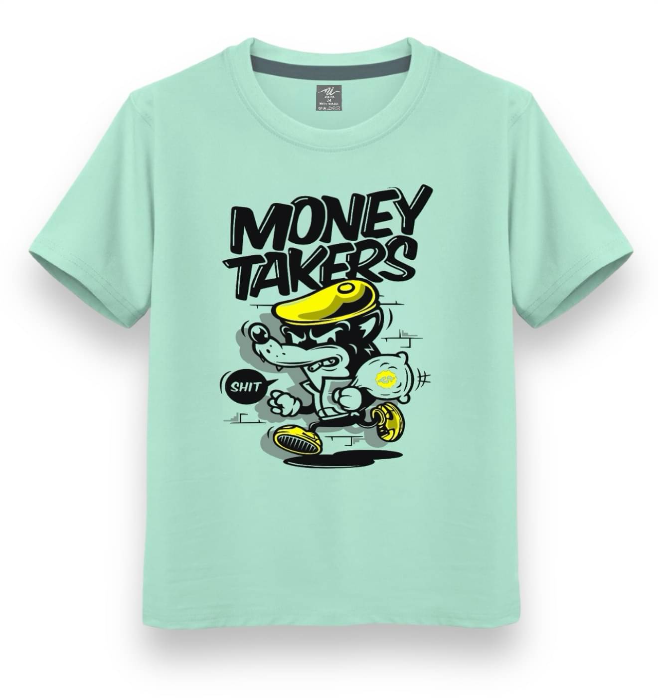     			NI FASHION Pack of 1 Boys Cotton Blend T-Shirt ( Light Green )