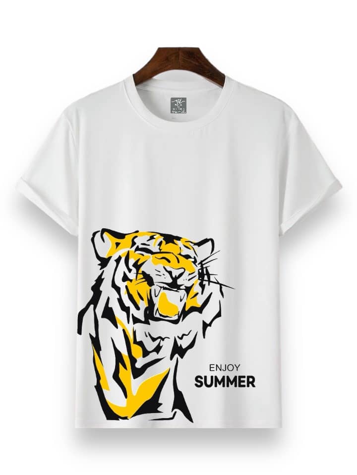 NI FASHION Pack of 2 Boys Cotton Blend T-Shirt ( White )