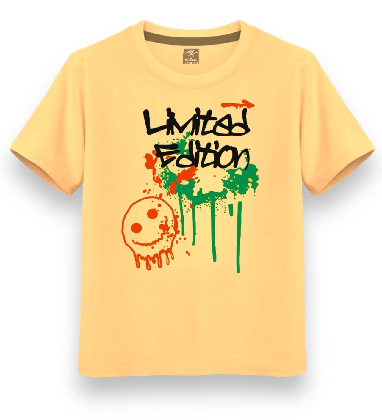 NI FASHION Pack of 1 Boys Cotton Blend T-Shirt ( Yellow )