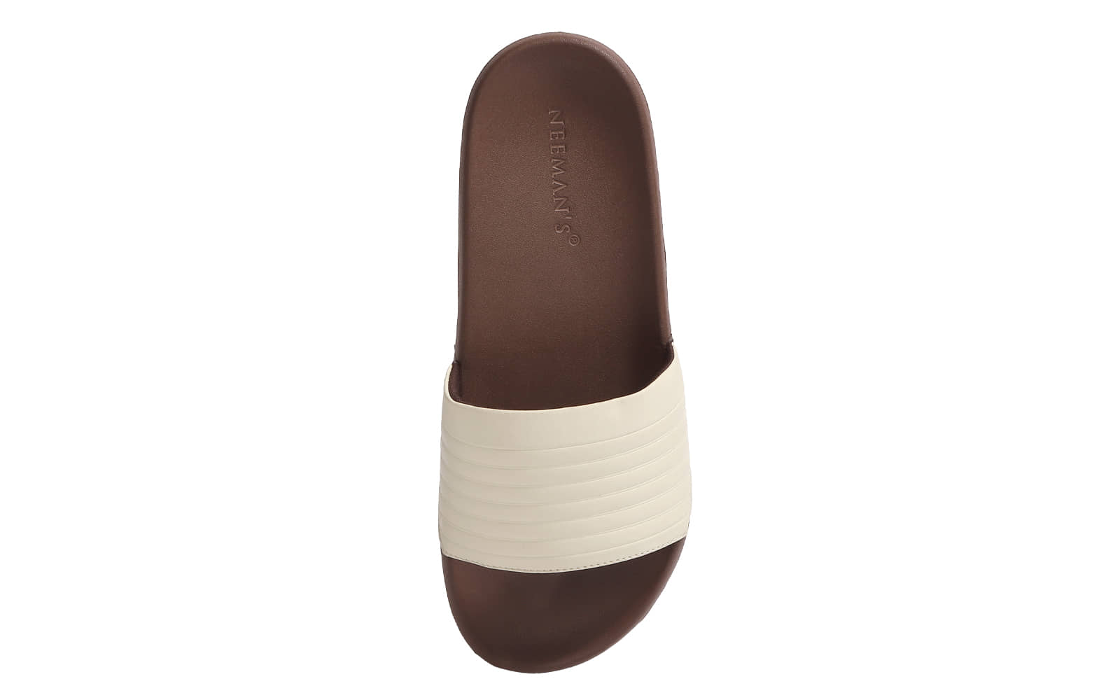 Neemans Foot 'Bed' Slides Brown Men's Slide Flip Flop