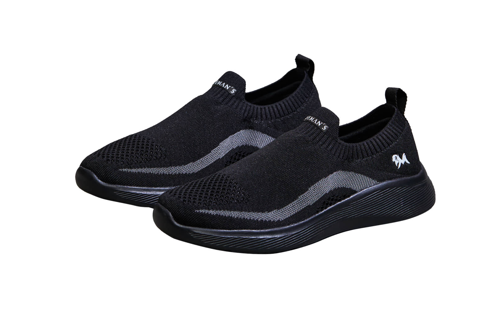 Neemans Black Men's Slip-on Shoes - Casual Shoes | Buy online on ZillyBuy