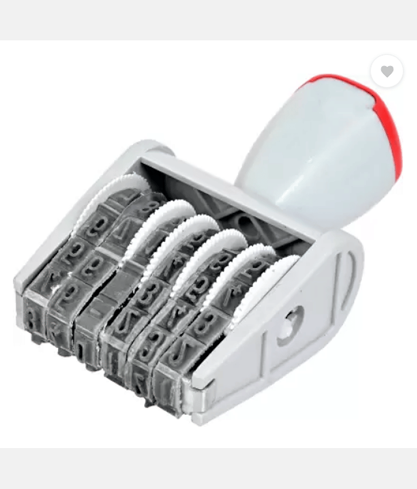 Number Impression Stamp-6 Digits - Stationery | Buy online on ZillyBuy