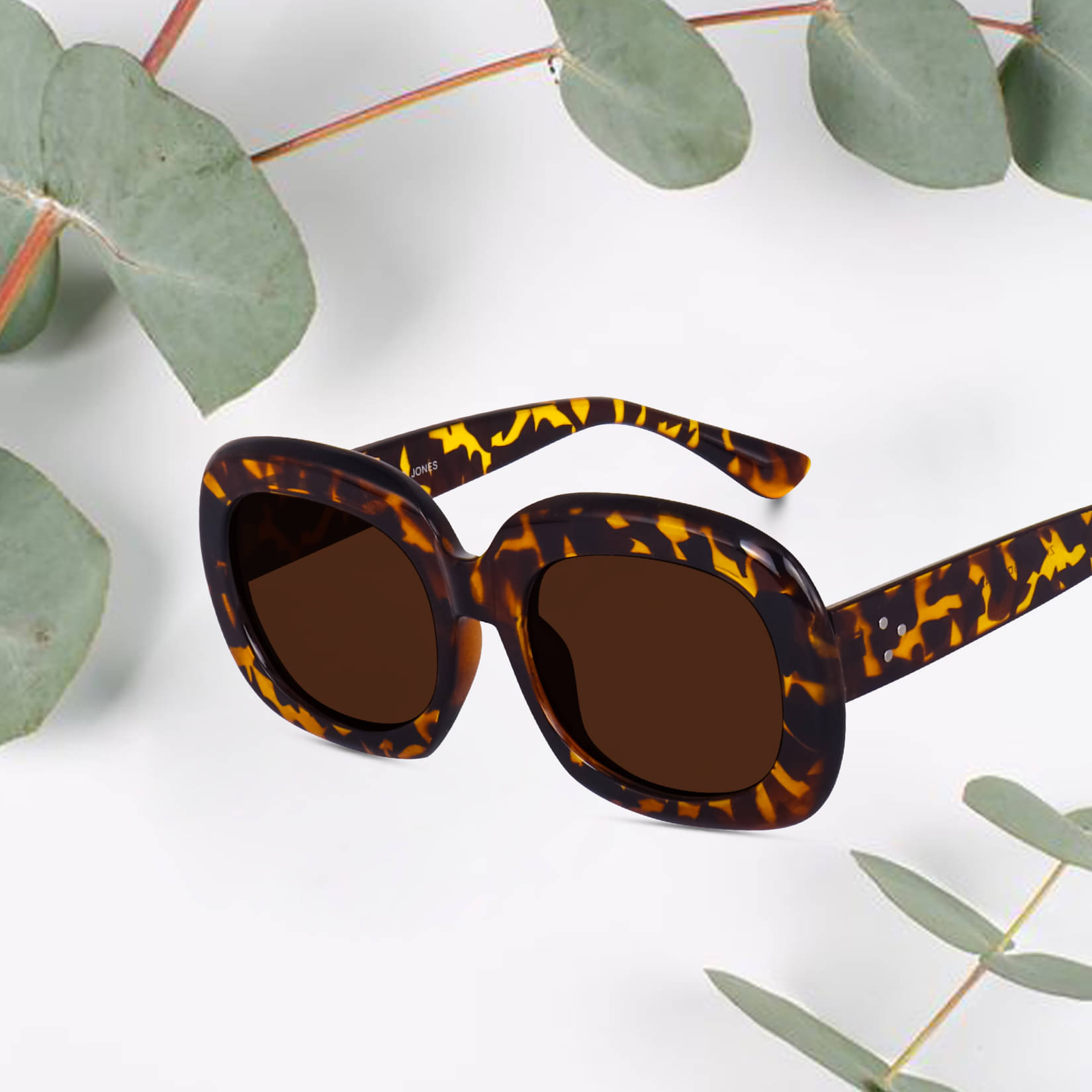     			Peter Jones Brown Oversized Sunglasses ( Pack of 1 )