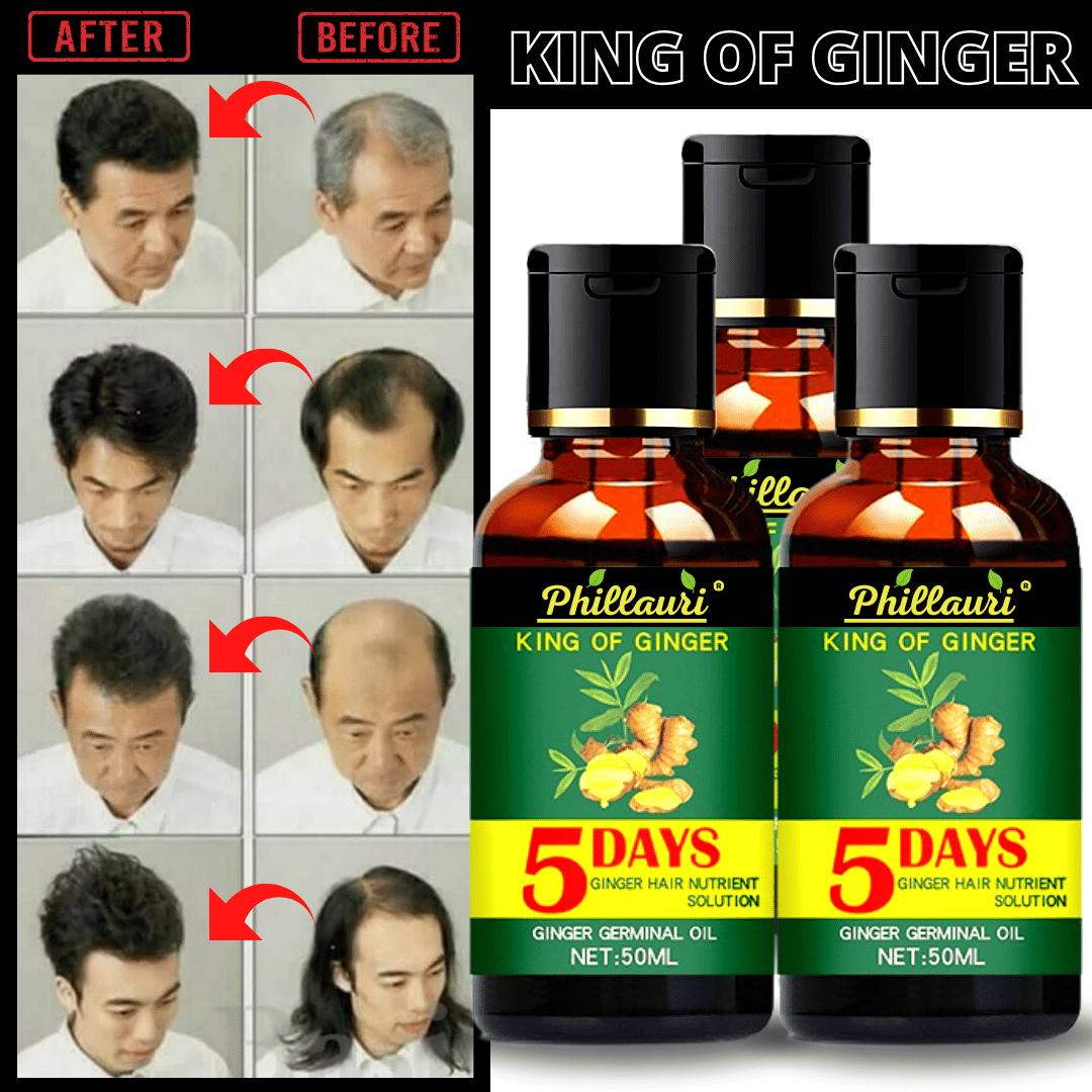     			Phillauri Frizz Control Ginger Oil 50 ml ( Pack of 3 )