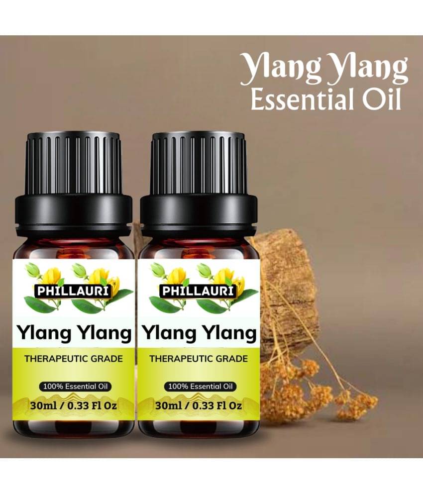     			Phillauri Ylang-Ylang Others Essential Oil Fruity With Dropper 30 mL ( Pack of 2 )