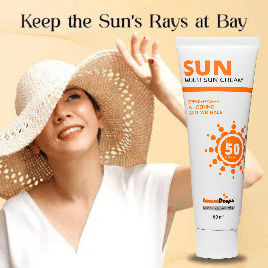     			Smart drops SPF 15 Sunscreen Cream For All Skin Type ( Pack of 1 )
