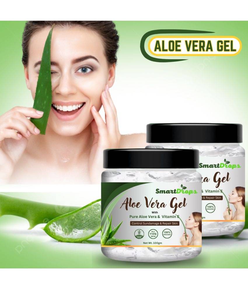     			Smartdrops Moisturizer All Skin Type Aloe Vera ( 200 ml )