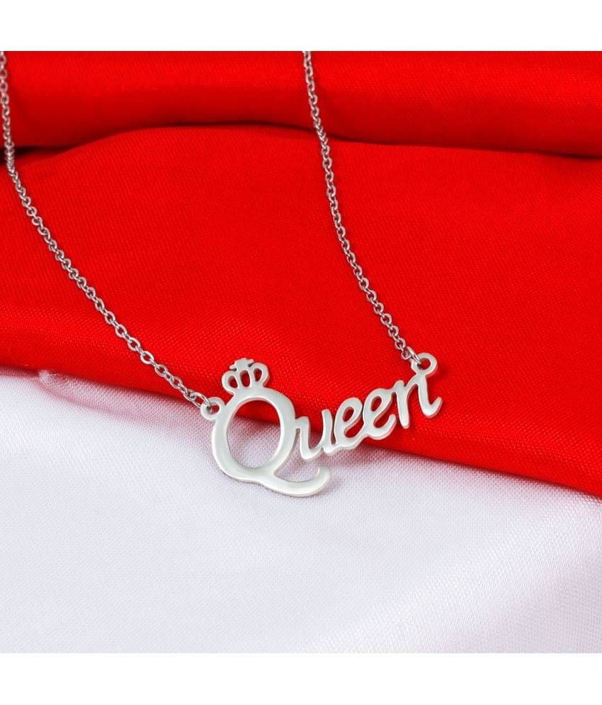     			Thrillz Silver Pendant ( Pack of 1 )