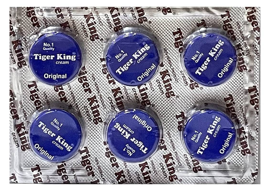     			Tiger King Cream Blue 9gm (1.5x6)