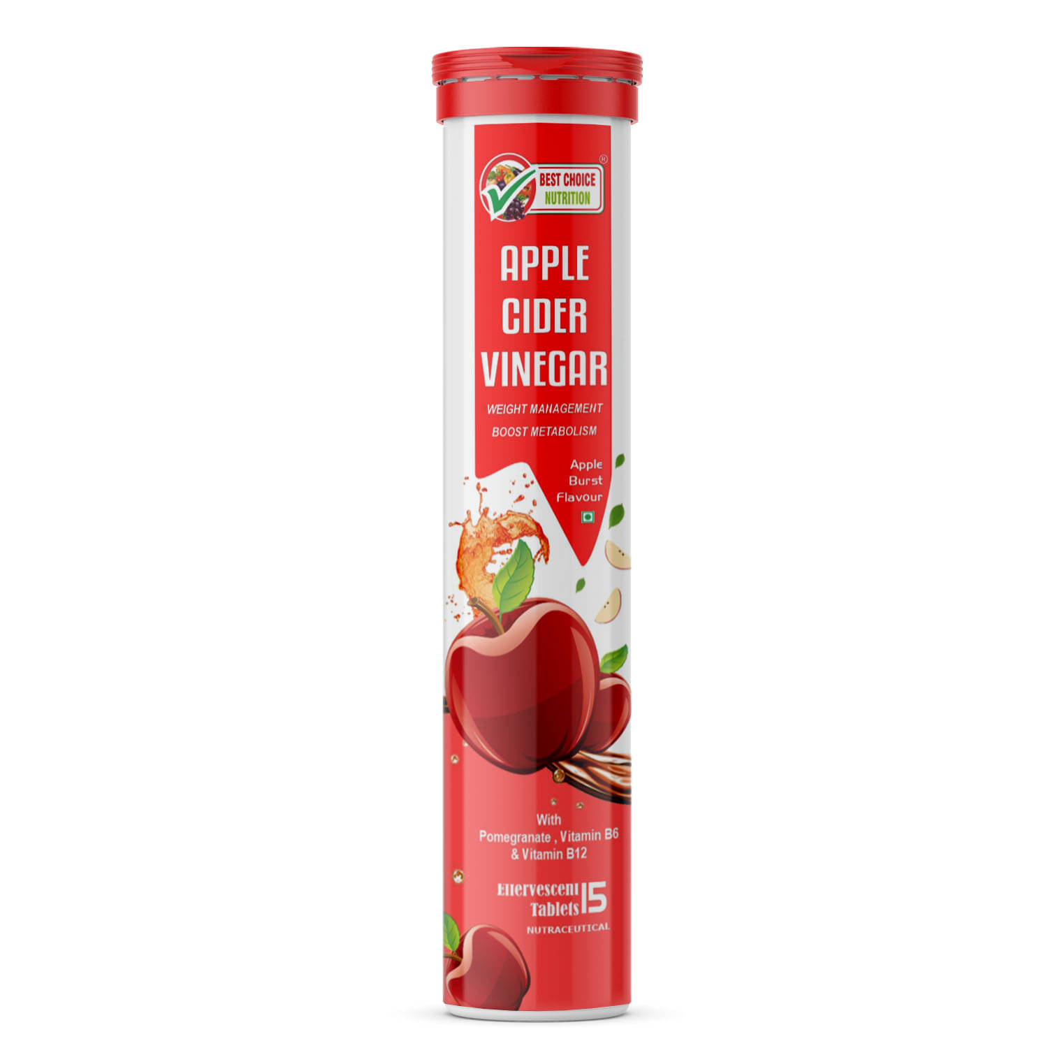 Best Choice Apple Cider Vinegar Tablets Effervescent Tablets for Weight Loss Apple Flavour 15 No.s (Pack of 1) Best Choice Apple Cider Vinegar Tablets Effervescent Tablets for Weight Loss Apple Flavour 15 No.s (Pack of 1)