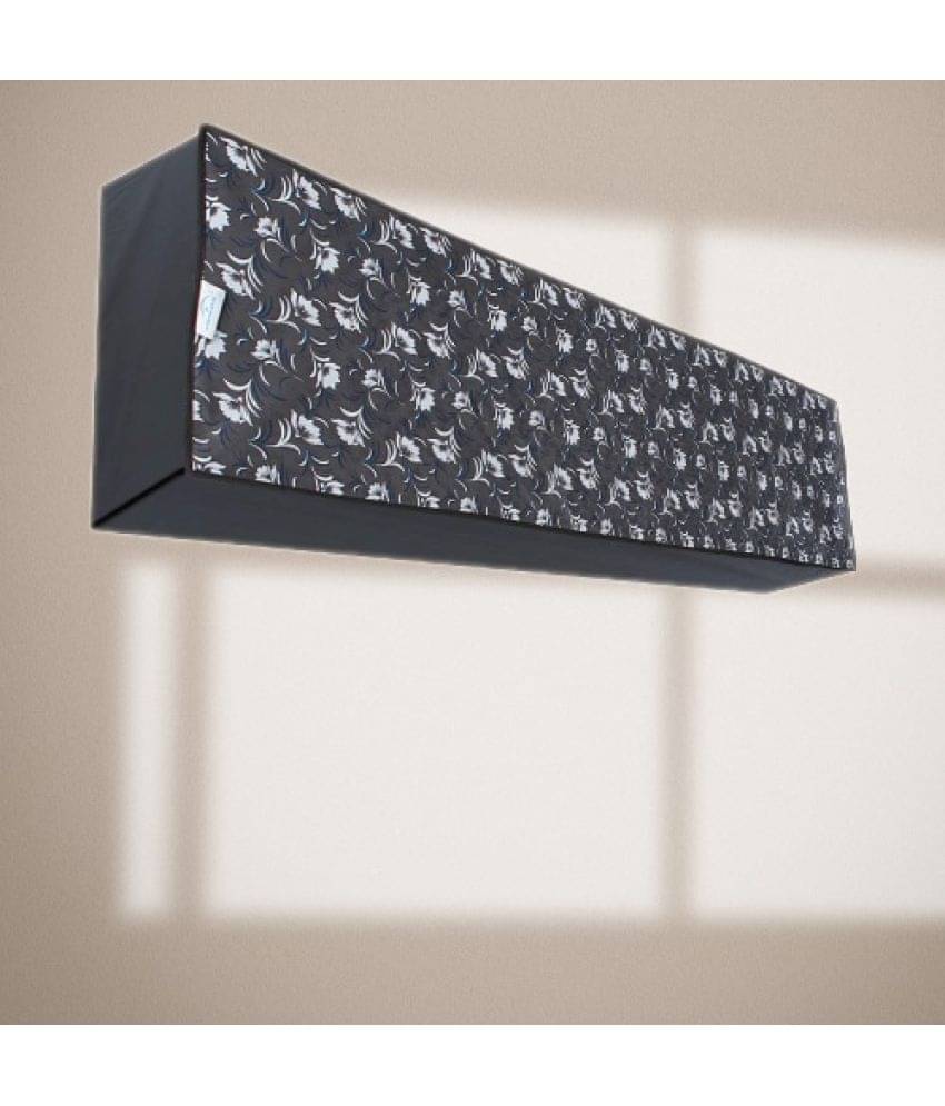 CASA FURNISHING Single Polyester Blend Gray AC Cover for 1.5 Ton Split AC CASA FURNISHING Single Polyester Blend Gray AC Cover for 1.5 Ton Split AC