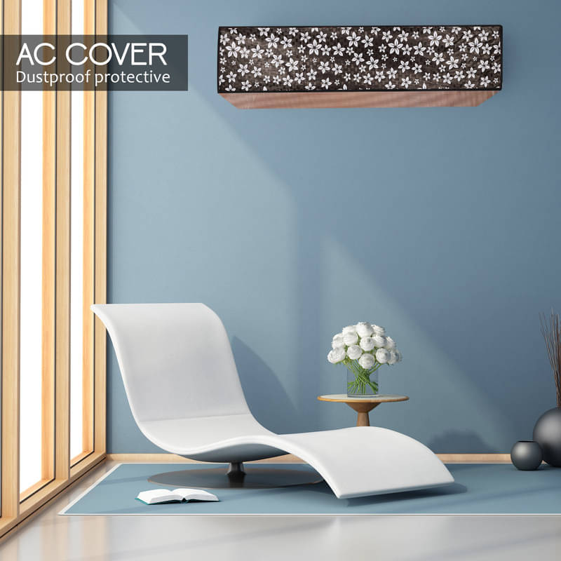     			CASA FURNISHING Single Polyester Blend Multi AC Cover for 1.5 Ton Split AC