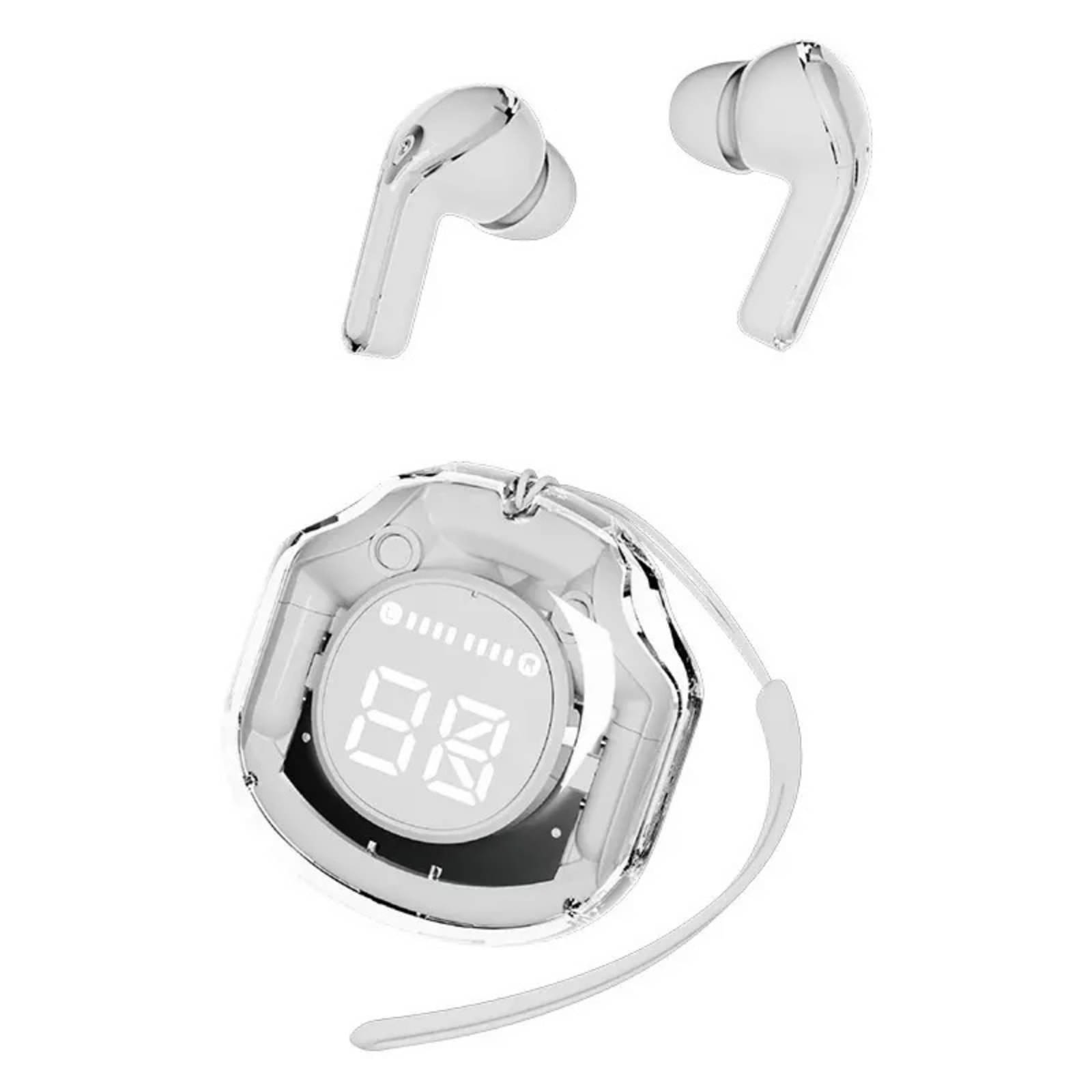     			COREGENIX Ultrapodspro Bluetooth True Wireless (TWS) In Ear 8 Hours Playback Low Latency,Powerfull bass IPX4(Splash & Sweat Proof) White