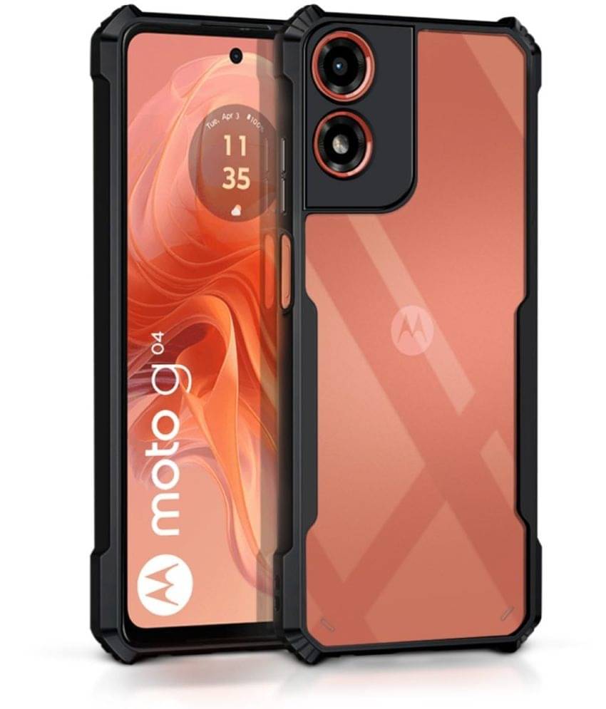 Case Vault Covers Shock Proof Case Compatible For Polycarbonate Motorola G04 ( Pack of 1 ) Case Vault Covers Shock Proof Case Compatible For Polycarbonate Motorola G04 ( Pack of 1 )