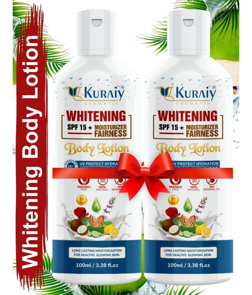 KURAIY Body Lotion skin whitening Moisturizing Body Lotion skin lightening Lotion Pack Of 2 KURAIY Body Lotion skin whitening Moisturizing Body Lotion skin lightening Lotion Pack Of 2
