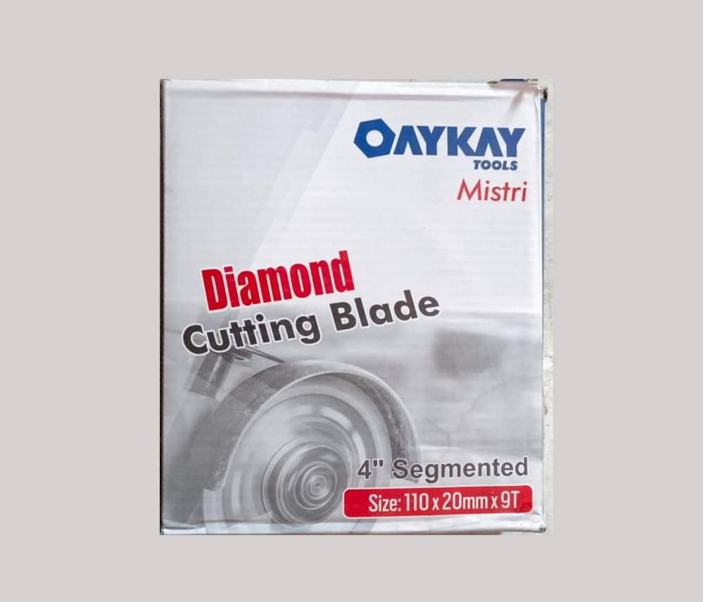     			Oaykay Tools Mistri Dimond Cutting Blade 4 inch Size 110X20mmX9T (Pack of 5)