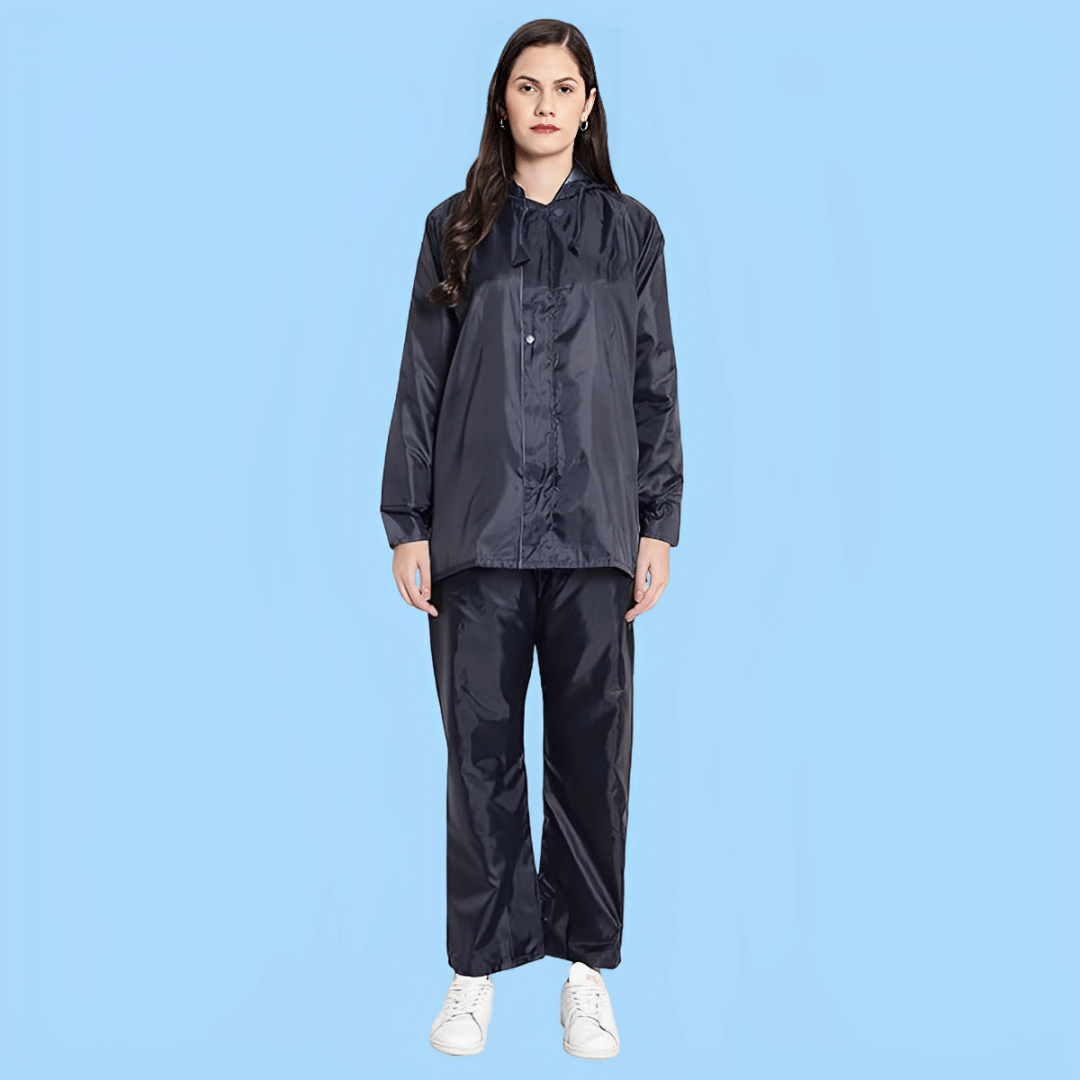    			PP Kurtis Raincoat Set - Navy