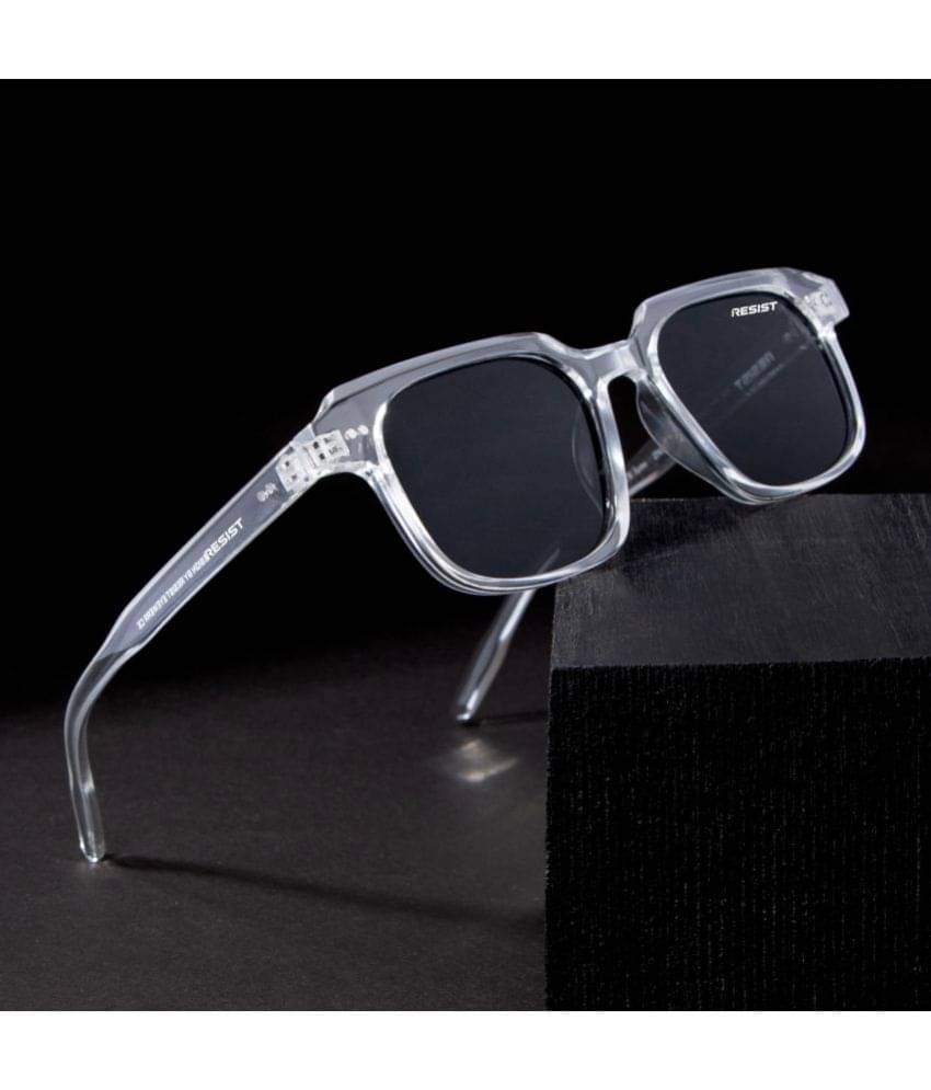 RESIST EYEWEAR White Square Sunglasses ( Pack of 1 ) RESIST EYEWEAR White Square Sunglasses ( Pack of 1 )