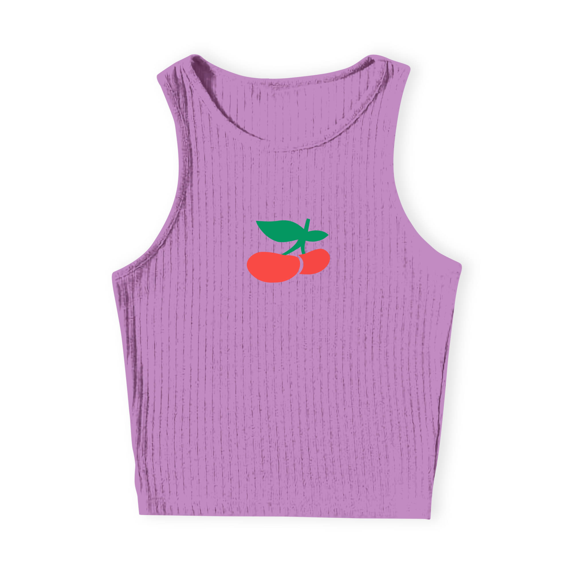     			fashion and youth Women's Cotton Blend Crop Top ( Purple )