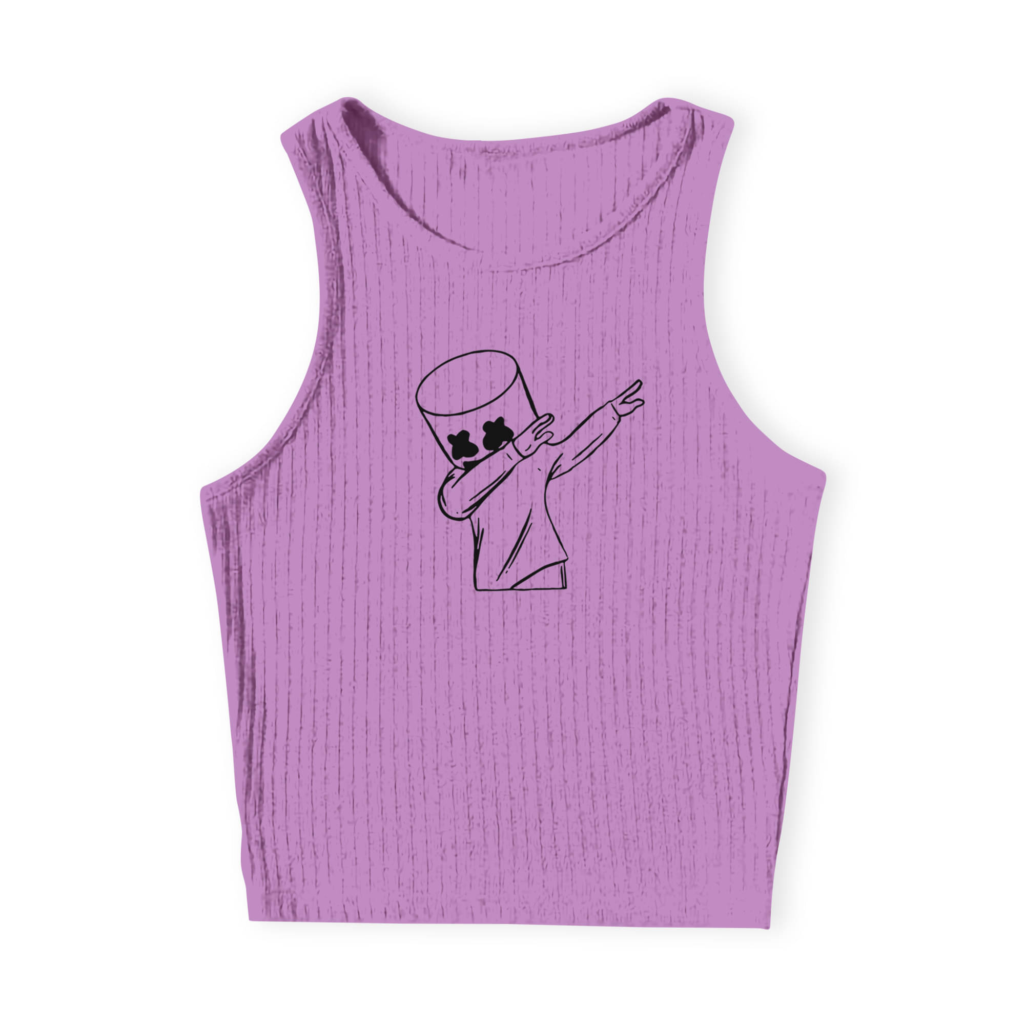     			fashion and youth Women's Cotton Blend Crop Top ( Purple )