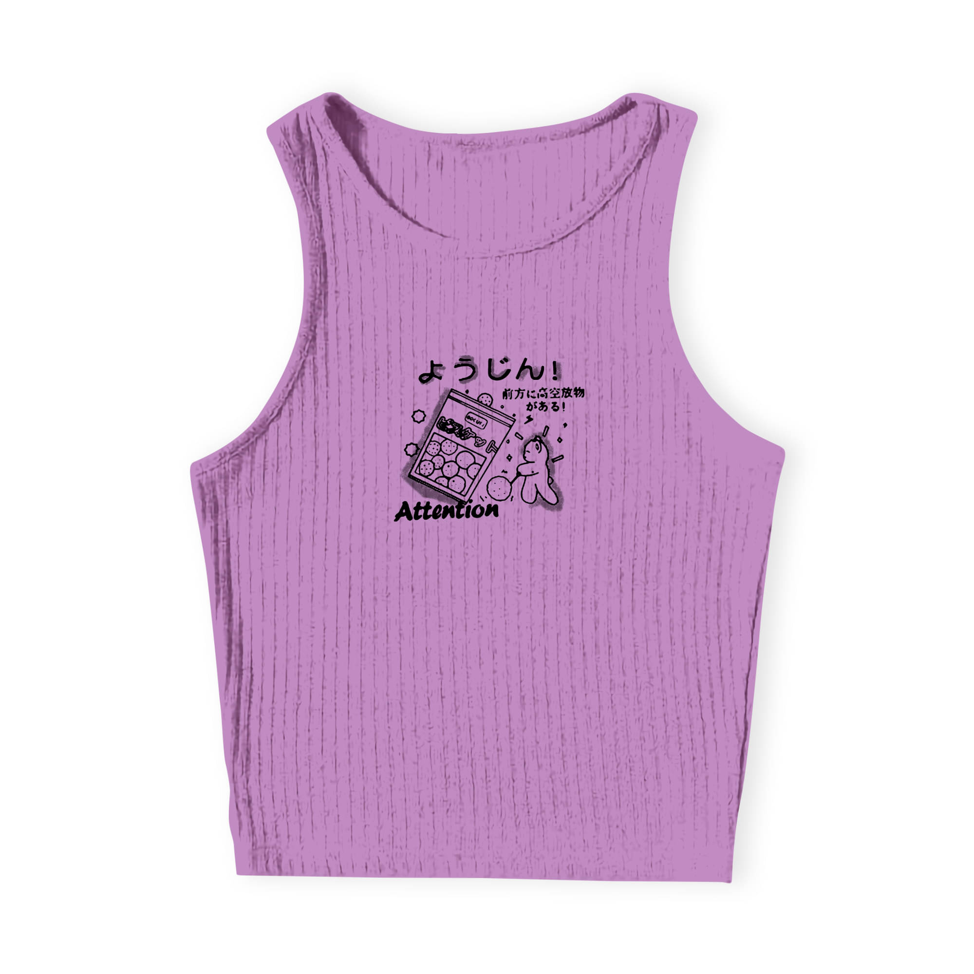     			fashion and youth Women's Cotton Blend Crop Top ( Purple )