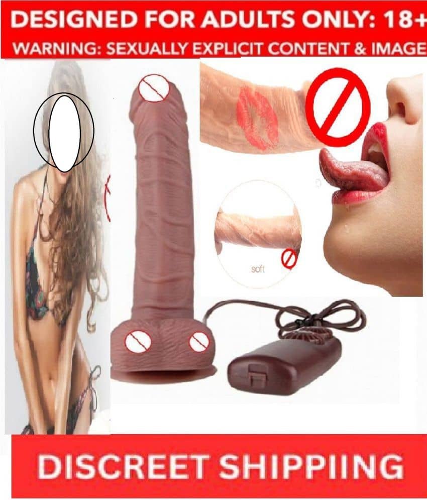 10 Inch Vibrating Sexual Dildo With Remote and Suction Cup For Women - Premium Sex Toy BY-SEXTANTRA
