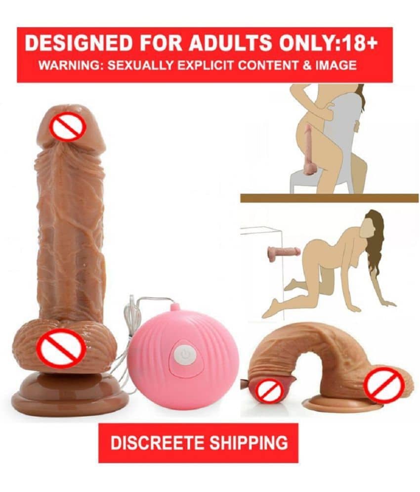 360 DEGREE ROTATIN MULTI-SPEED FLEXIBLE REALSTIC G-SP*OT VIBRATING SUCTION DILDO BY KAMVEDA