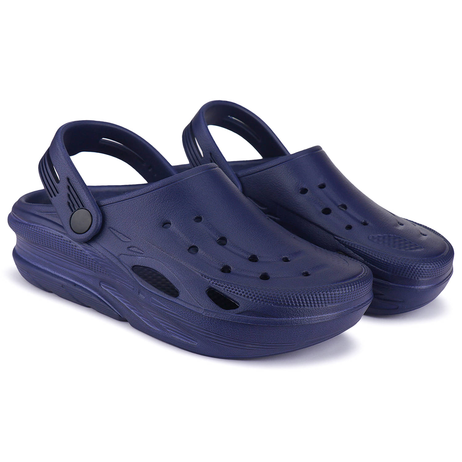     			Bersache - Blue Men's Clogs