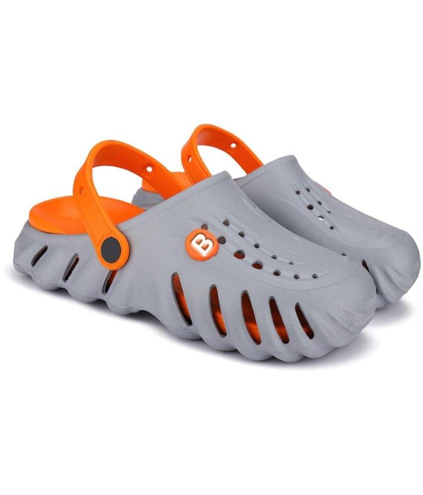 Bersache Lightweight Stylish Flip Flop With High Quality Sole For kids (Gray) Bersache Lightweight Stylish Flip Flop With High Quality Sole For kids (Gray)