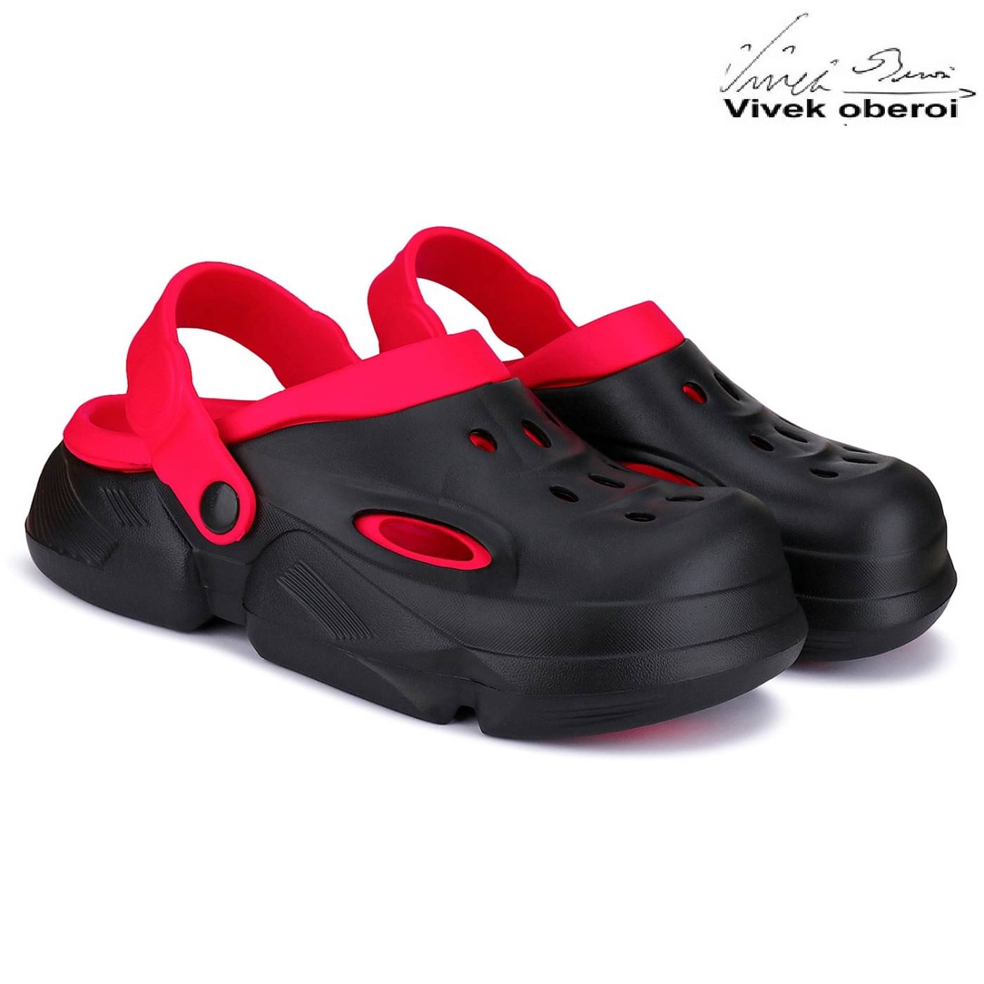 Bersache - Red Men's Clogs     			Bersache - Red Men's Clogs
