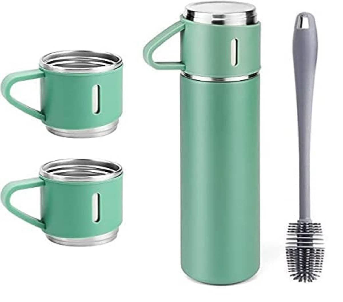 Bluedeal Multicolour Steel Flask ( 500 ml )