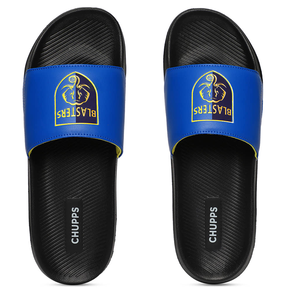 CHUPPS Navy Men's Slide Flip Flop