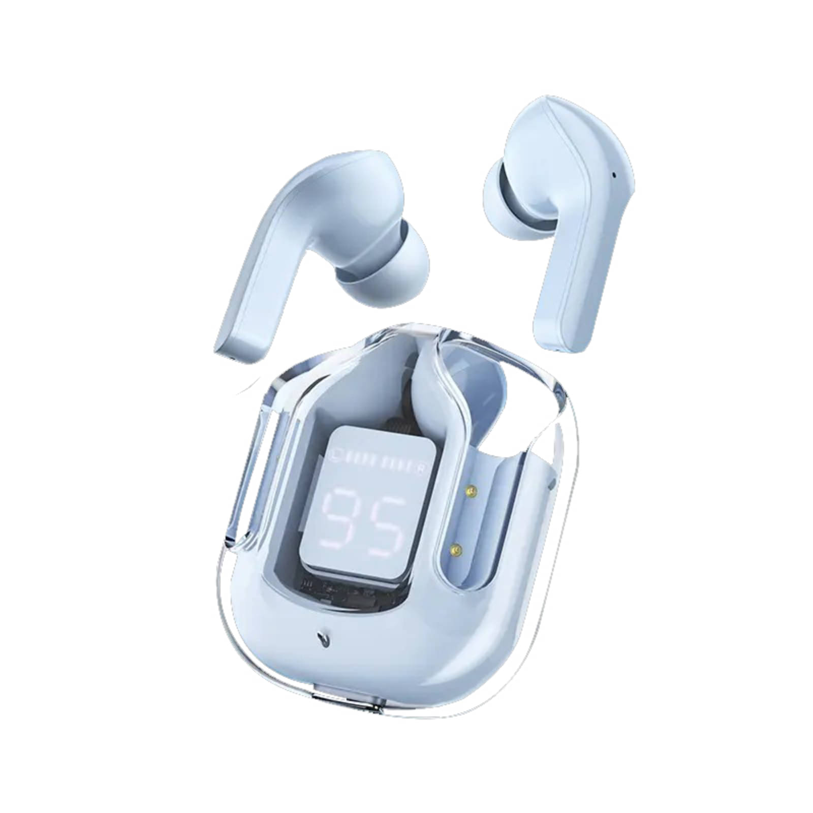     			COREGENIX Ultrapods Bluetooth True Wireless (TWS) In Ear 8 Hours Playback Powerfull bass IPX4(Splash & Sweat Proof) Blue