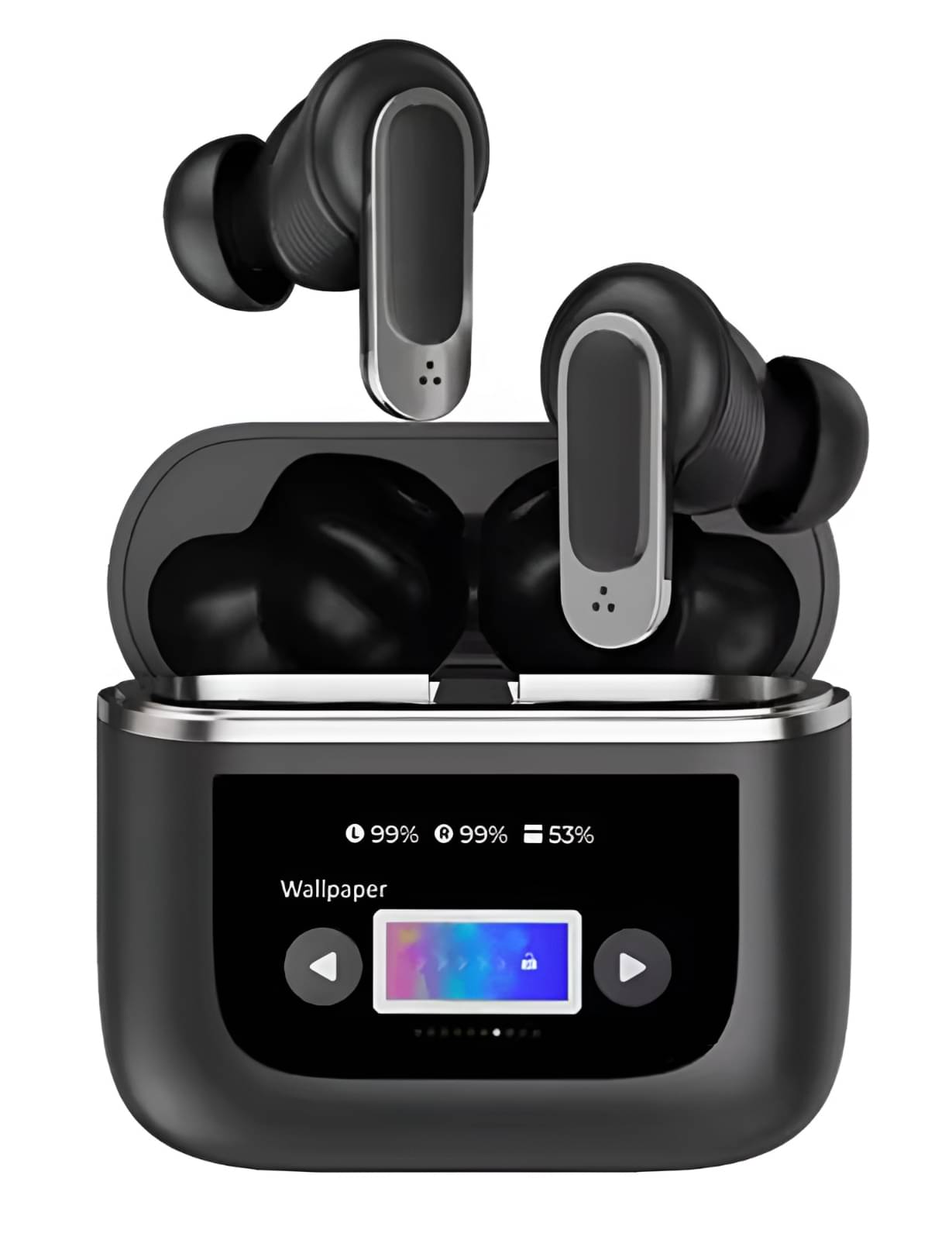 COREGENIX V8 PRO Touchscreen Bluetooth True Wireless (TWS) In Ear 32 Hours Playback Active Noise cancellation IPX5(Splash & Sweat Proof) Black COREGENIX V8 PRO Touchscreen Bluetooth True Wireless (TWS) In Ear 32 Hours Playback Active Noise cancellation IPX5(Splash & Sweat Proof) Black