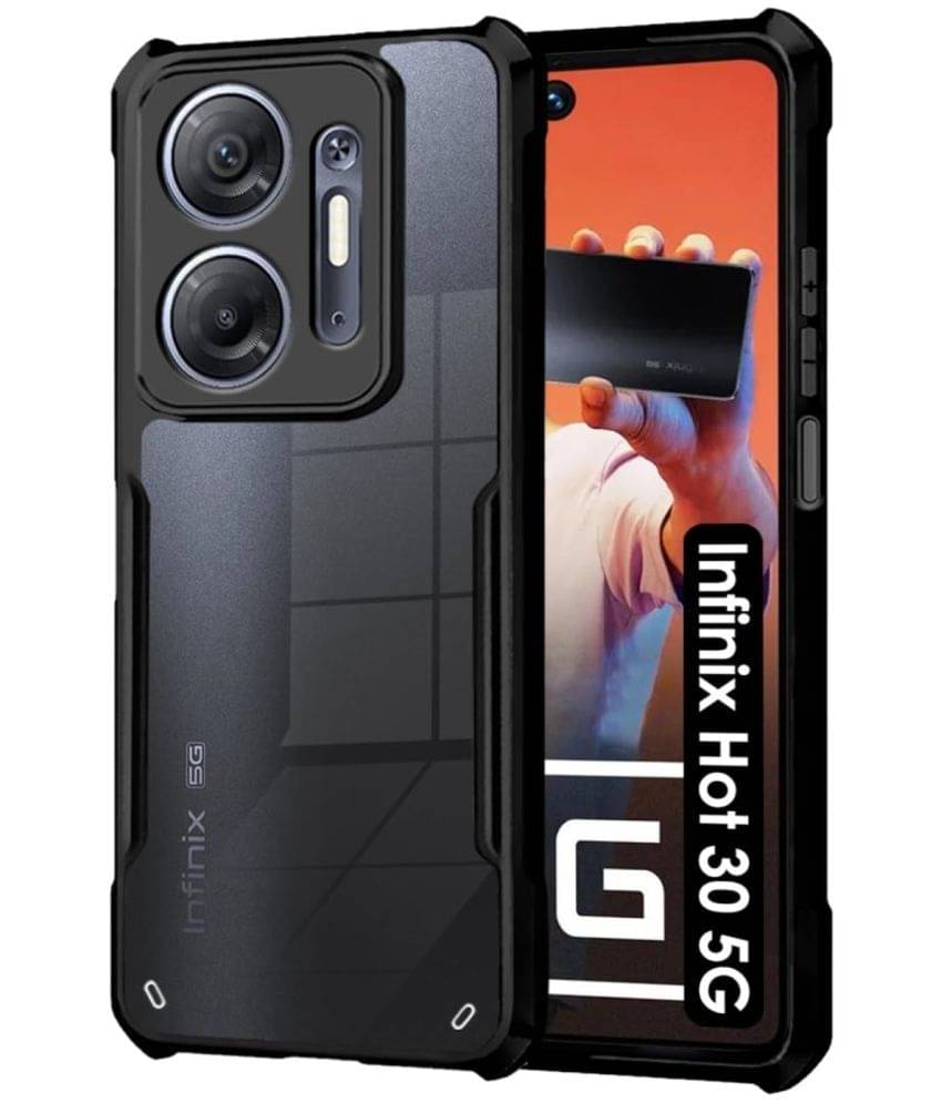 Case Vault Covers Shock Proof Case Compatible For Polycarbonate Infinix Hot 30 5G ( Pack of 1 ) Case Vault Covers Shock Proof Case Compatible For Polycarbonate Infinix Hot 30 5G ( Pack of 1 )